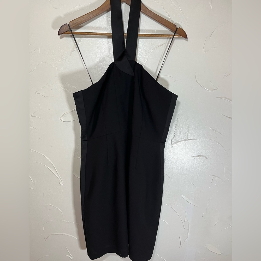 CeCe Black Halter Mini Dress - Picture 4 of 15